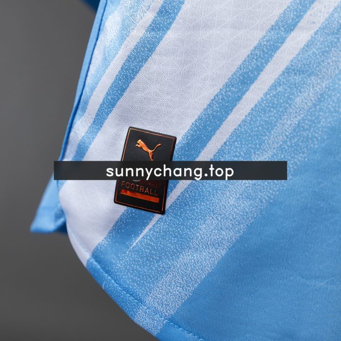 Manchester City 25/26 Home Long-Sleeve Player Version Jersey - 图片 4