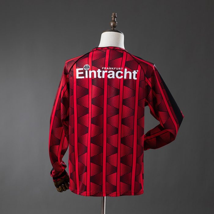 Frankfurt 95/96 Home Long-Sleeve Retro Jersey - 图片 2