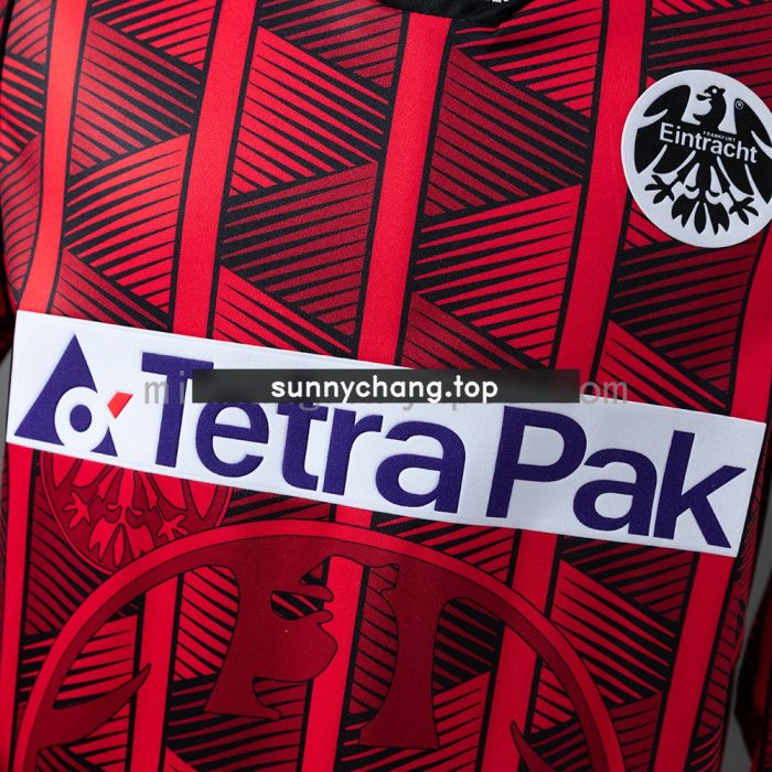 Frankfurt 95/96 Home Long-Sleeve Retro Jersey - 图片 5