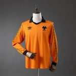 Wolves 80/81 Home Long-Sleeve Retro Jersey