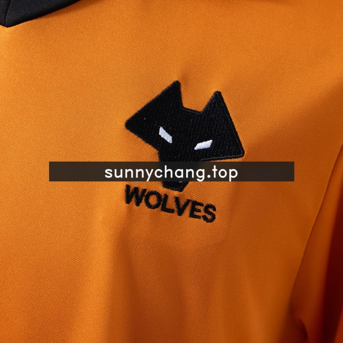 Wolves 80/81 Home Long-Sleeve Retro Jersey - 图片 5