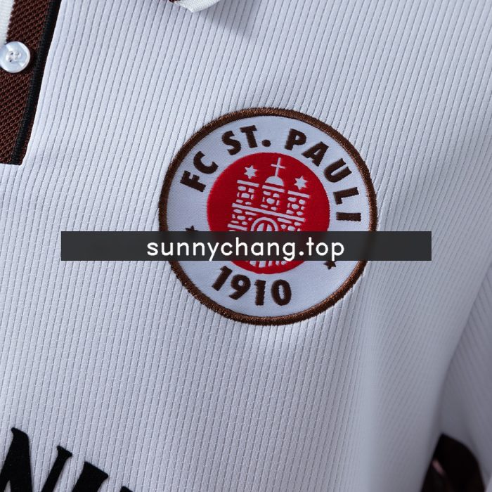 St. Pauli 99/00 Home Long-Sleeve Retro Jersey - 图片 5