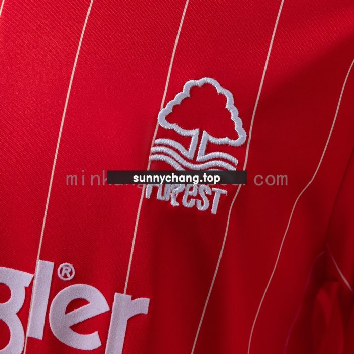 Nottingham Forest 82/84 Away Long-Sleeve Retro Jersey - 图片 5