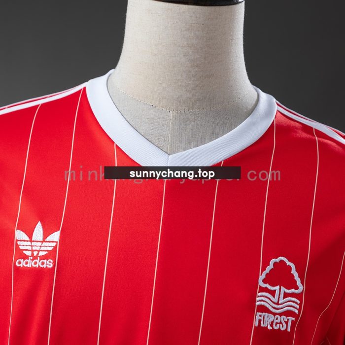 Nottingham Forest 82/84 Away Long-Sleeve Retro Jersey - 图片 7
