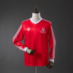 Nottingham Forest 77/80 Home Long-Sleeve Retro Jersey
