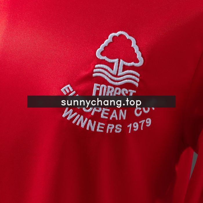 Nottingham Forest 77/80 Home Long-Sleeve Retro Jersey - 图片 5