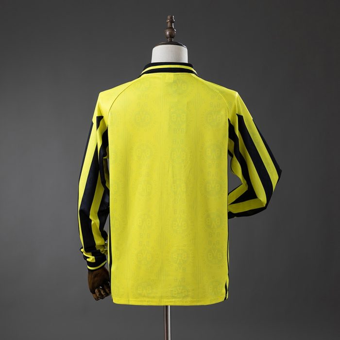 Dortmund 96/97 Home Long-Sleeve Retro Jersey - 图片 2