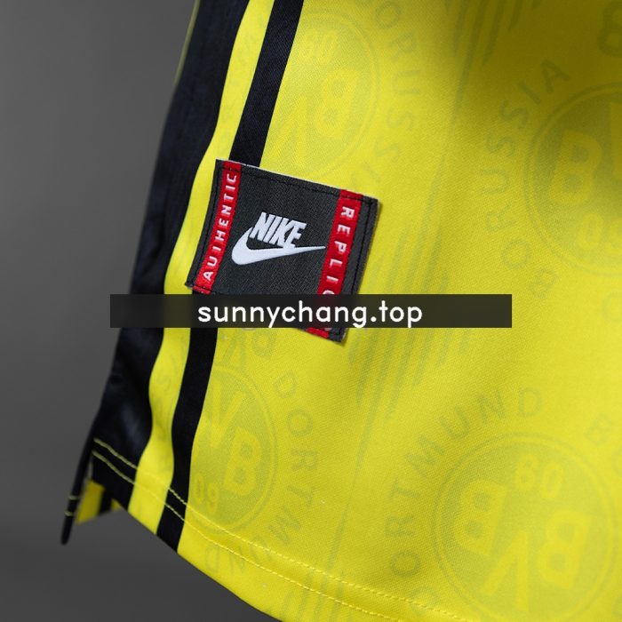 Dortmund 96/97 Home Long-Sleeve Retro Jersey - 图片 3