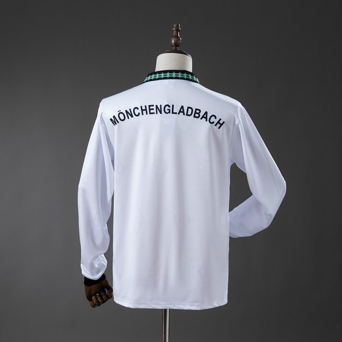 Borussia Monchengladbach 95/96 Home Long-Sleeve Retro Jersey - 图片 2