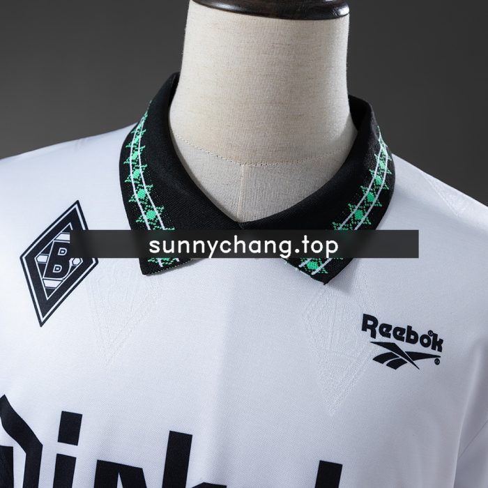Borussia Monchengladbach 95/96 Home Long-Sleeve Retro Jersey - 图片 7