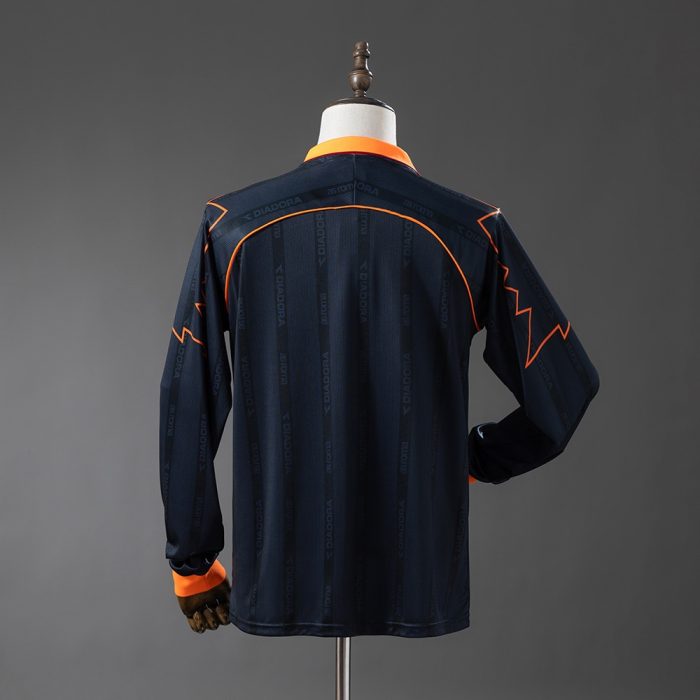 Roma 99/00 Third Away Long-Sleeved Retro Jersey - 图片 2