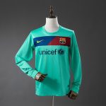 Barcelona 10/11 Away Long-Sleeve Retro Jersey