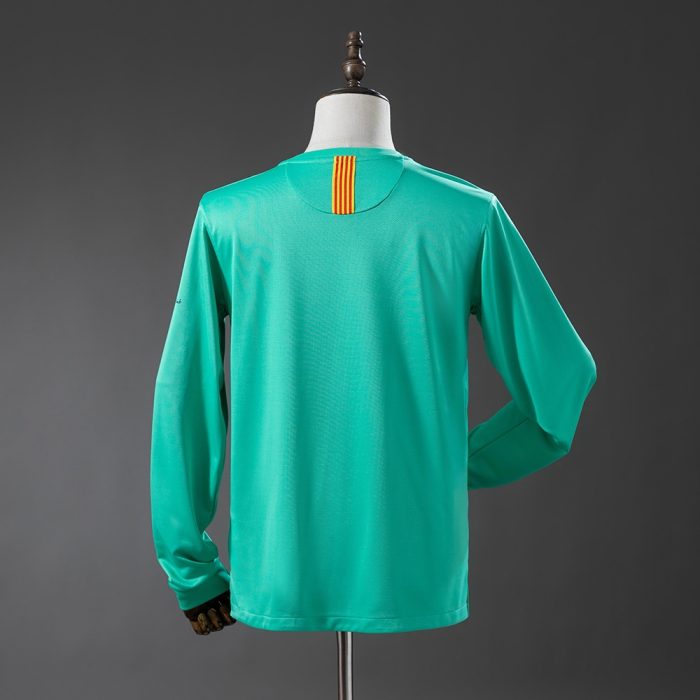 Barcelona 10/11 Away Long-Sleeve Retro Jersey - 图片 2