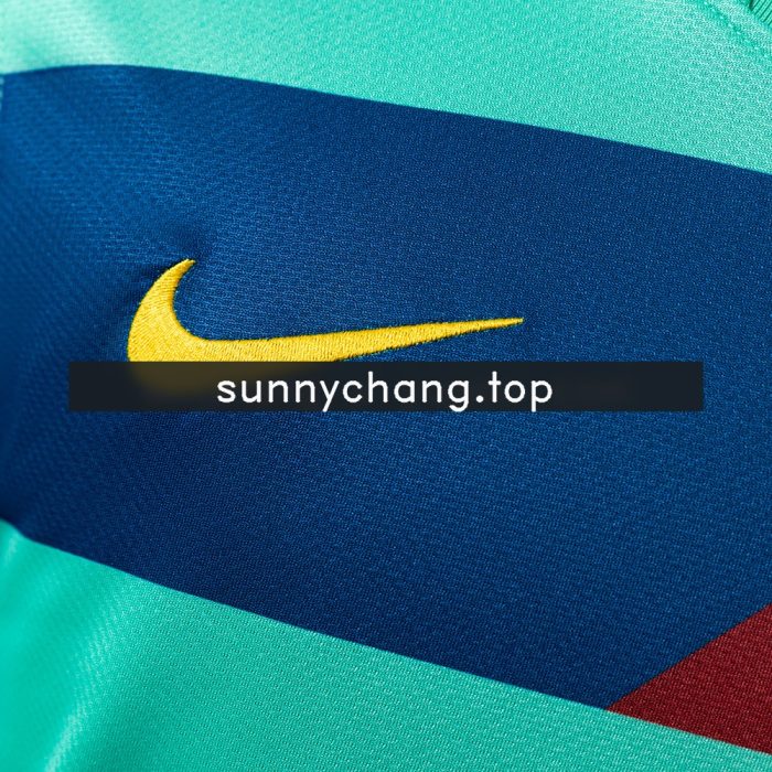 Barcelona 10/11 Away Long-Sleeve Retro Jersey - 图片 7