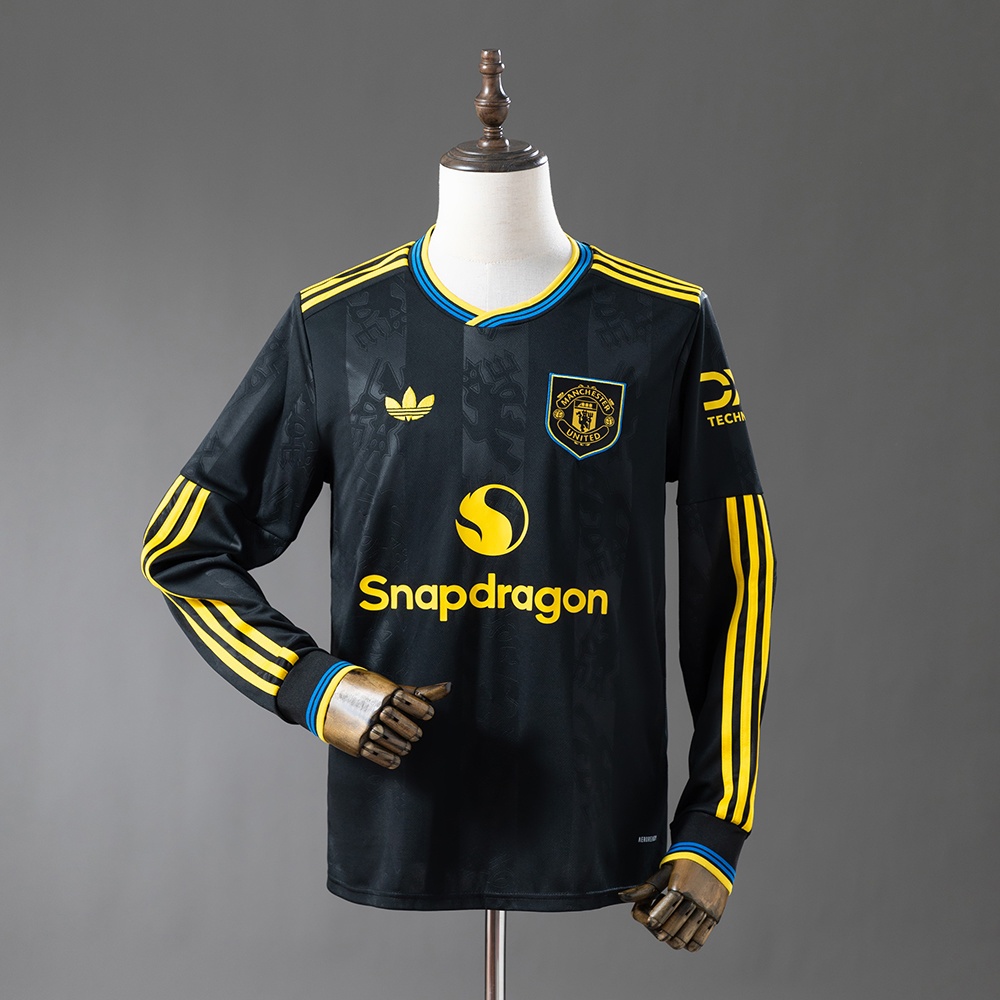JER-11200_1 Manchester United 25/26 Third Away Long-Sleeve Jersey - 图片 1