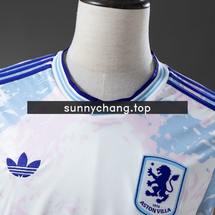 Aston Villa 25/26 Third Away Long-Sleeve Jersey S-4XL - 图片 8