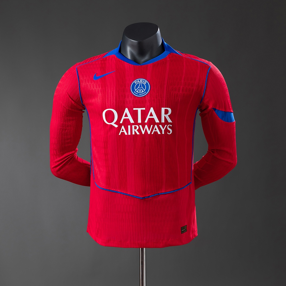 JER-11207_1 PSG 25/26 Third Away Long-Sleeve Player Version Jersey - 图片 1