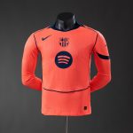 Barcelona 25/26 Third Away Long-Sleeve Player Version Jersey