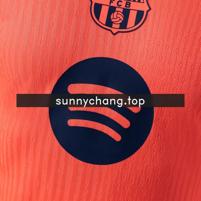 Barcelona 25/26 Third Away Long-Sleeve Player Version Jersey - 图片 8