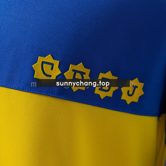 Retro Long Sleeve 1981 Boca Juniors Home S-XXL - 图片 4