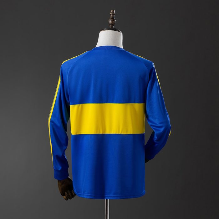 Retro Long Sleeve 1981 Boca Juniors Home S-XXL - 图片 6