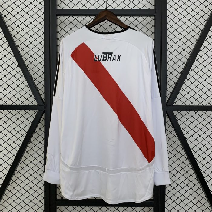 Retro Long Sleeve River Plate 06/07 Home S-XXL - 图片 3