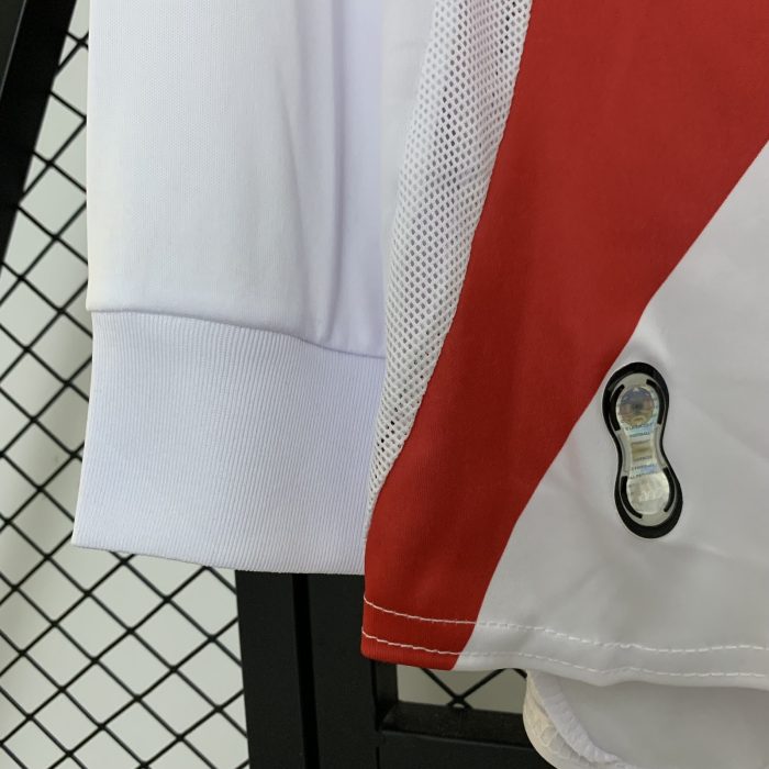 Retro Long Sleeve River Plate 06/07 Home S-XXL - 图片 5