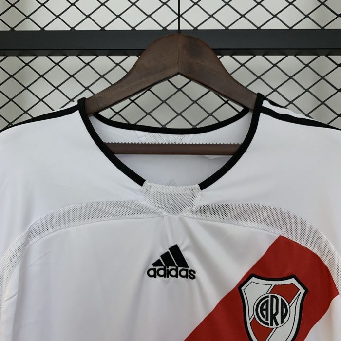 Retro Long Sleeve River Plate 06/07 Home S-XXL - 图片 8