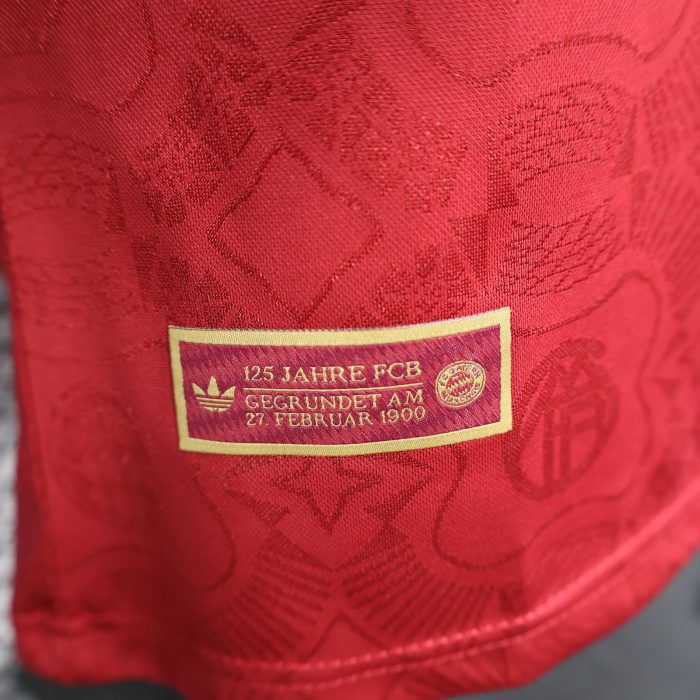 FC Bayern Munich 125th Anniversary Red Jersey 25/26 - 图片 4