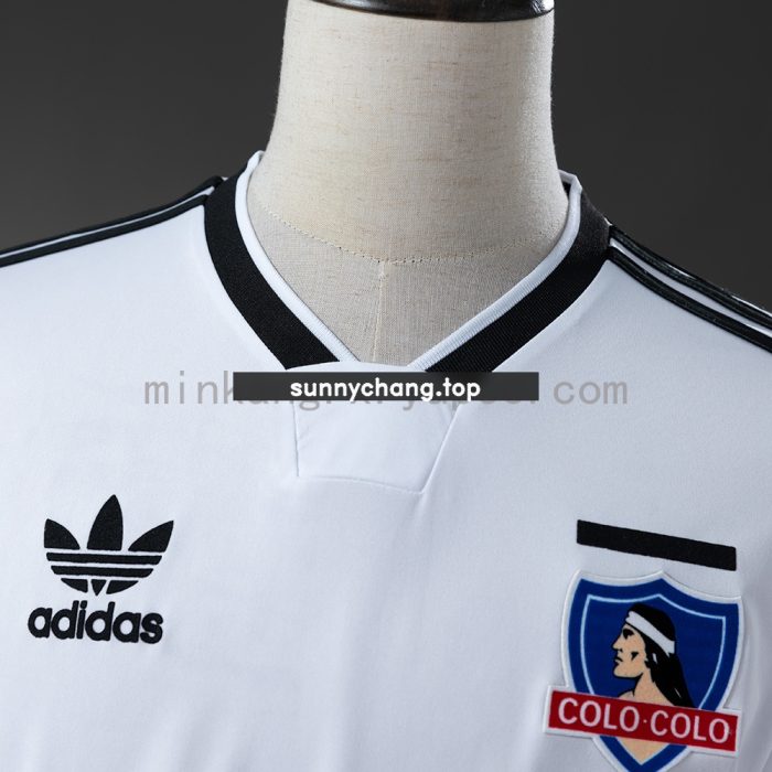 Colo Colo 1991 Home Jersey Long Sleeve - 图片 6