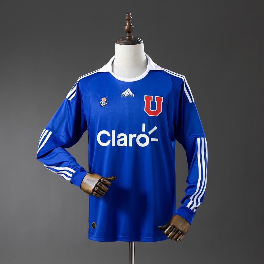JER-11222_1 Retro 2011 Long Sleeve Universidad de Chile Home - 图片 1