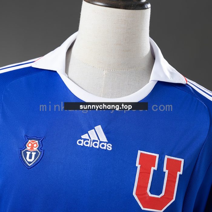 Retro 2011 Long Sleeve Universidad de Chile Home - 图片 8
