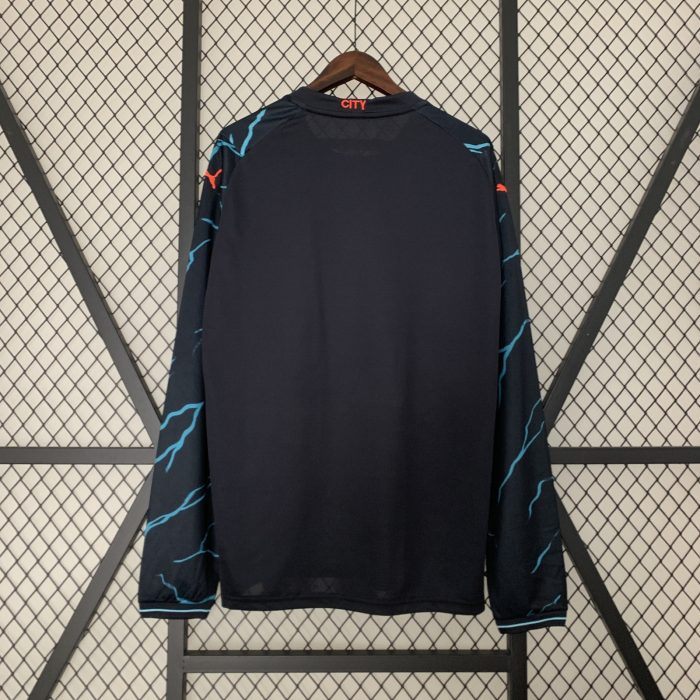 Manchester City Third Away Long Sleeve 23-24 - 图片 3
