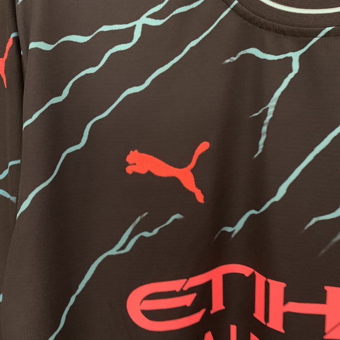 Manchester City Third Away Long Sleeve 23-24 - 图片 7