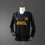 Retro Long Sleeve Manchester United 93/95 Away