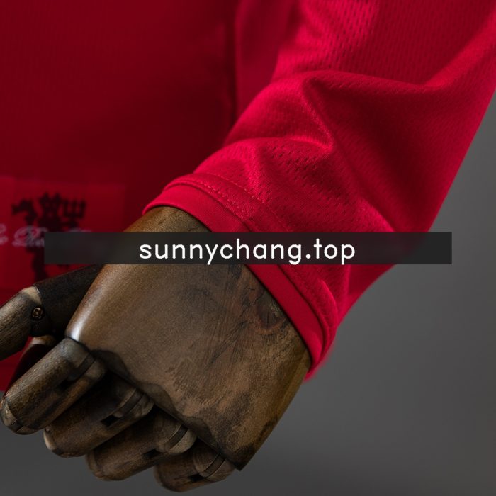 Retro Long Sleeve Manchester United 07/08 Champions League Home Jersey S-XXL - 图片 3