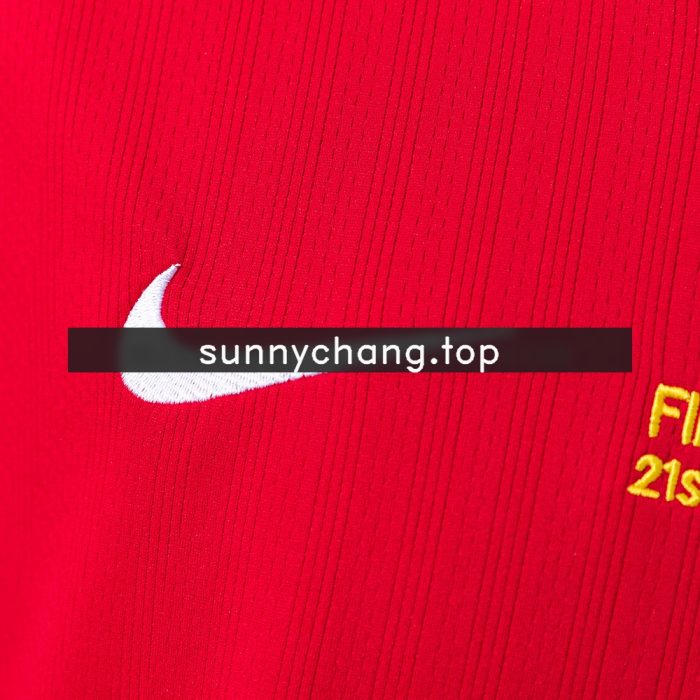 Retro Long Sleeve Manchester United 07/08 Champions League Home Jersey S-XXL - 图片 4