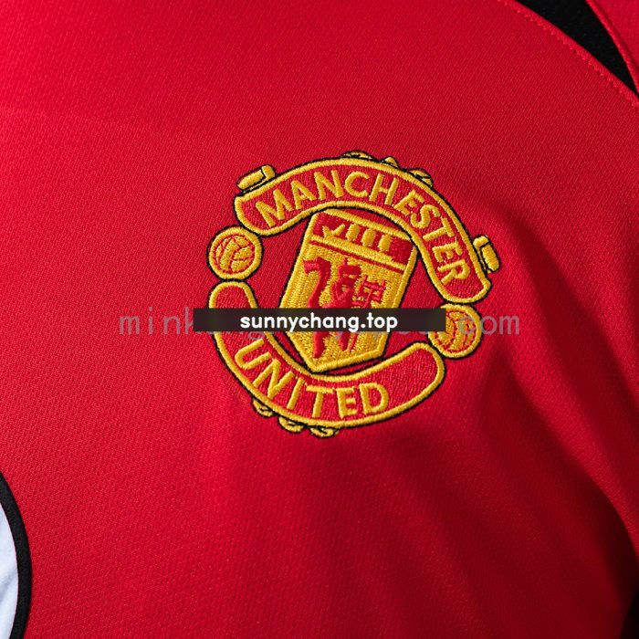 Retro Manchester United Long Sleeve 02/04 Home - 图片 4