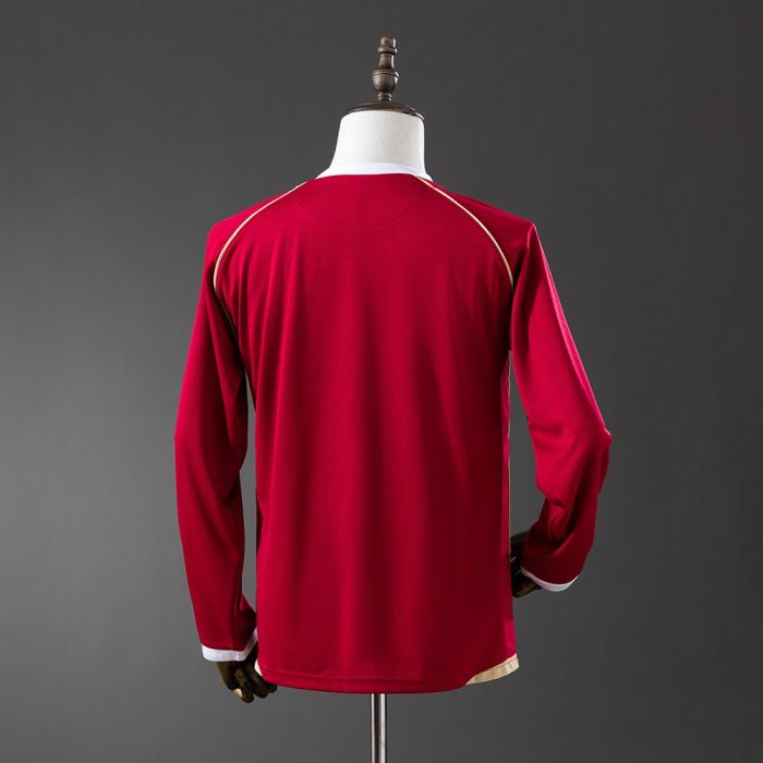 Retro 06/07 M-U Long Sleeve Home Jersey - 图片 8