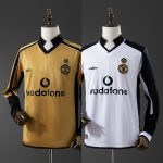 Retro Long Sleeve Manchester United 01/02 100th Anniversary