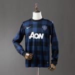 Retro Long Sleeve Manchester United 13/14 Black