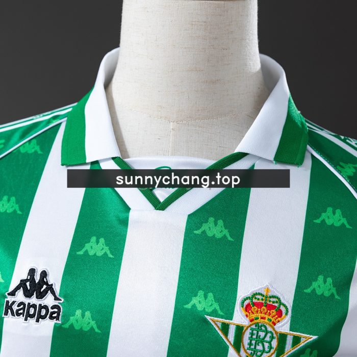 Retro 95/97 Long Sleeve Betis Home S-XXL - 图片 5