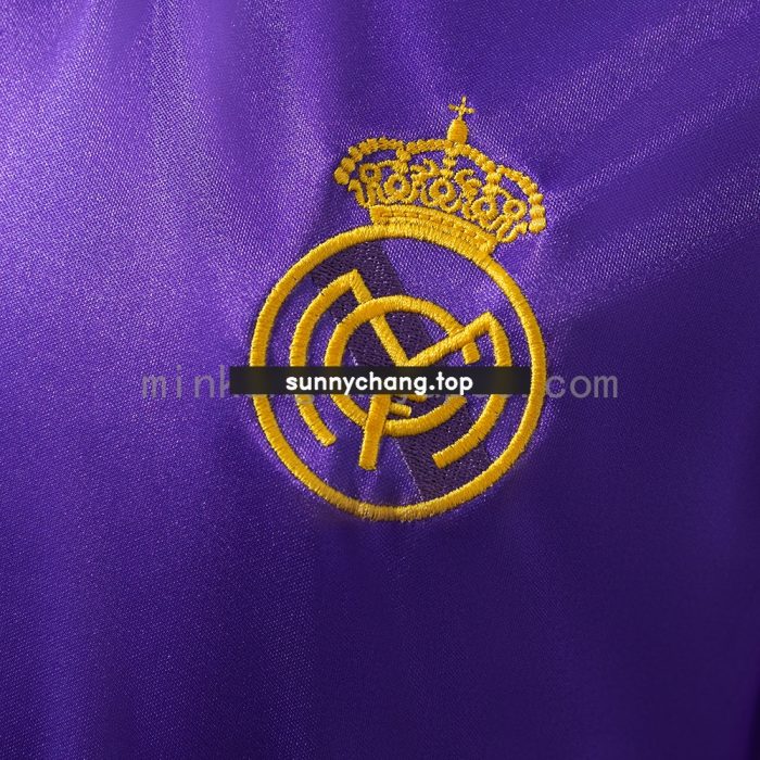 Real Madrid 84/85 Away Long Sleeve Retro Jersey - 图片 4
