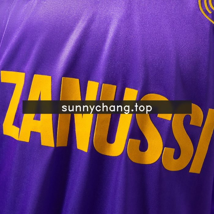 Real Madrid 84/85 Away Long Sleeve Retro Jersey - 图片 5