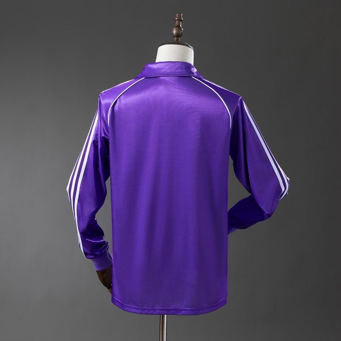 Real Madrid 84/85 Away Long Sleeve Retro Jersey - 图片 7