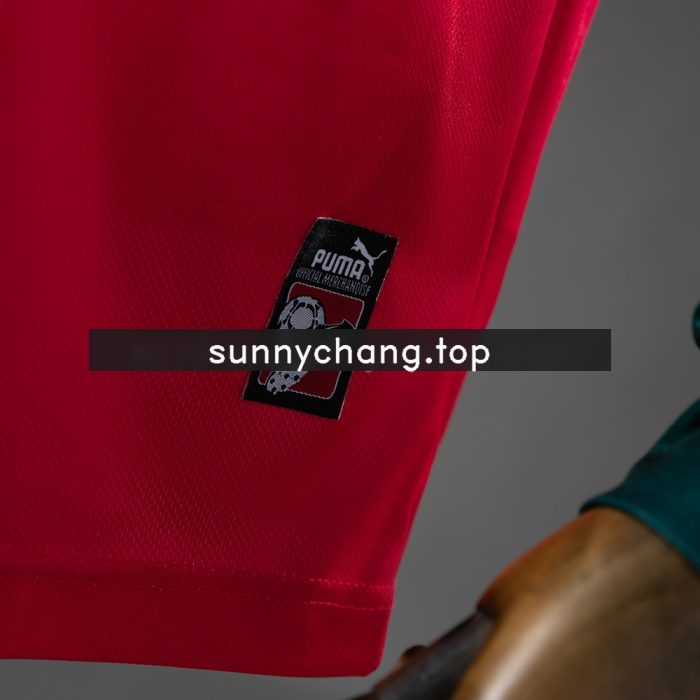 Morocco 1998 Away Long Sleeve Retro Jersey - 图片 2