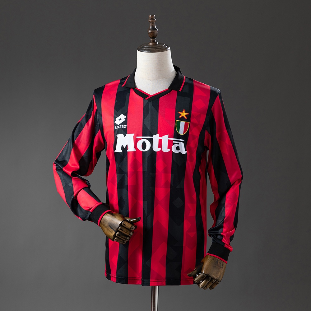 JER-11240_1 AC Milan 93/94 Home Long Sleeve - 图片 1