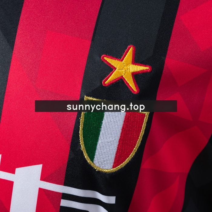 AC Milan 93/94 Home Long Sleeve - 图片 4