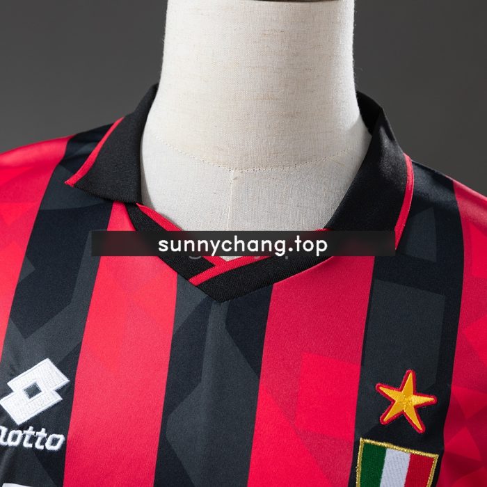 AC Milan 93/94 Home Long Sleeve - 图片 6