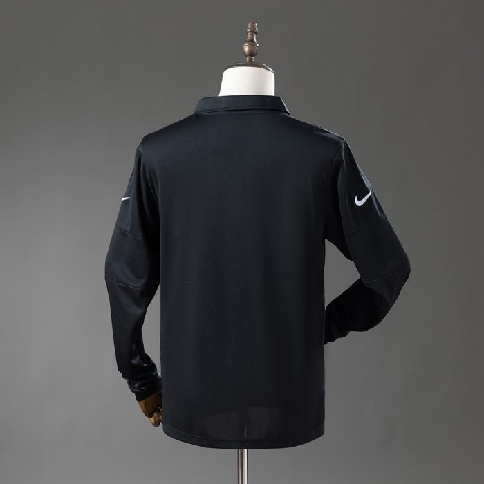 Brazil 2004 Special Edition Black Long Sleeve Retro Jersey - 图片 6